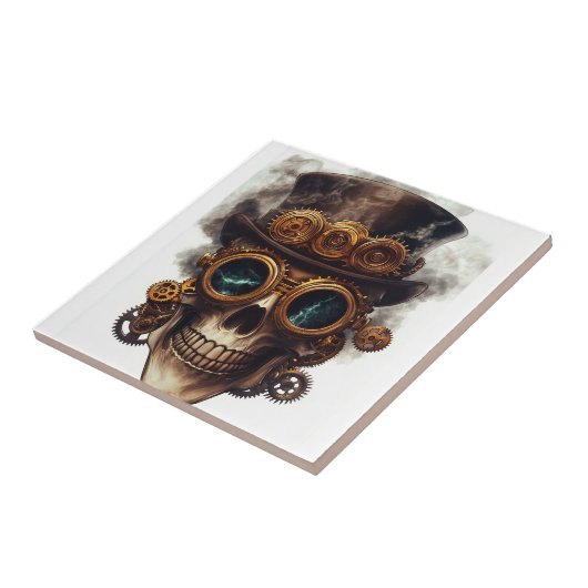 Steampunk Skull Engine タイル (側面)