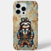 Steampunk Sloth iPhone / iPad case Case-Mate iPhoneケース (裏面)