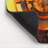 Steampunk Solar Mechanism Abstract マウスパッド (コーナー)