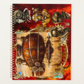 Steampunk Spaceship プランナー手帳 (正面)