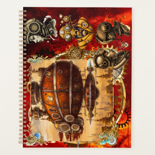 Steampunk Spaceship プランナー手帳 (正面)