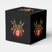 Steampunk spider on black フェイバーボックス (裏面サイド)