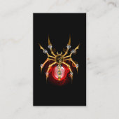 Steampunk spider on black 紹介カード (正面)