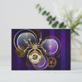 Steampunk Spider on Purple エンクロージャーカード (スタンド正面)