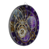 Steampunk Spider on Purple ダーツボード (正面左)