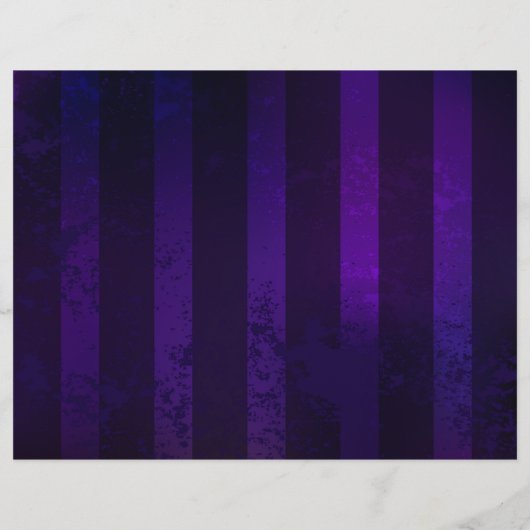Steampunk Spider on Purple チラシ (裏面)