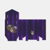 Steampunk Spider on Purple フェイバーボックス (折り畳みなし)