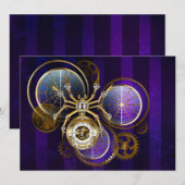 Steampunk Spider on Purple プログラム (正面/裏面)