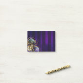 Steampunk Spider on Purple ポストイット (デスク上)