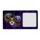 Steampunk Spider on Purple ラベル (正面)