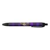 Steampunk Spider on Purple 黒ボールペン (ボトム)