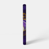Steampunk Spider on Purple Samsung Galaxyケース (左側面)