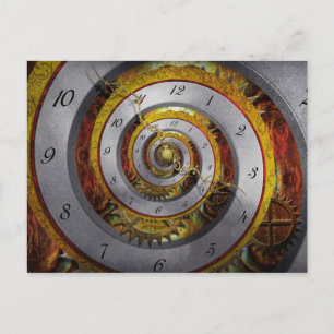 Steampunk - Spiral - Infinite time ポストカード