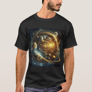 Steampunk/Time Machine、Time/宇宙/Continuum 6003X Tシャツ