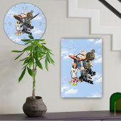 Steampunk Timeless Wedding Partyカードとギフト 案内ポストカード