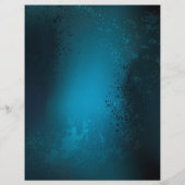 Steampunk turquoise Background with Gears チラシ (裏面)