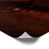 Steampunk - Typewriter - The secret messenger ポスター (角)