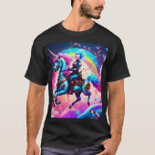 Steampunk unicorn tシャツ (正面)