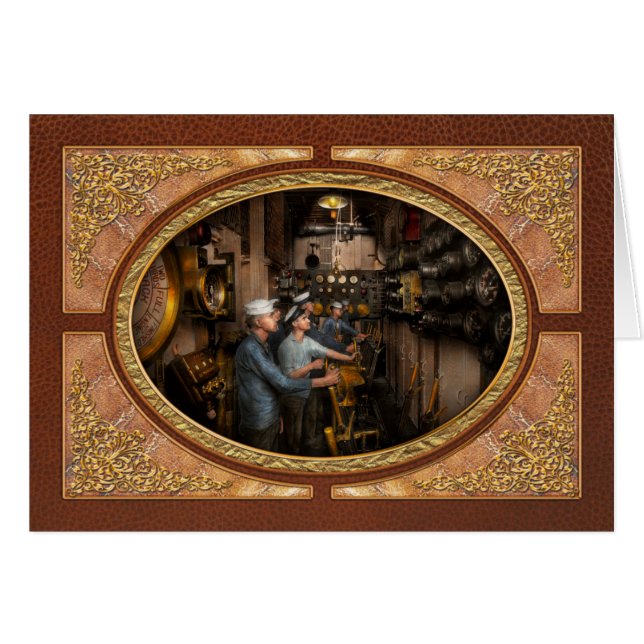 Steampunk - USSワシントン州1920年の制御 (正面横)