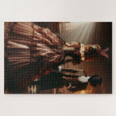 Steampunk Victorian Fantasy Art Masquerade  ジグソーパズル (横)