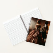 Steampunk Victorian Fantasy Art Masquerade  ノートブック (内部)