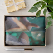 Steampunk Victorian Futuristic Green Dancer 薄葉紙 (ギフト)