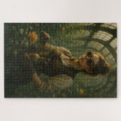 Steampunk Victorian Gardener Art ジグソーパズル (横)