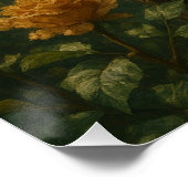 Steampunk Victorian Gardener Art ポスター (コーナー)