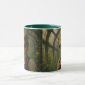 Steampunk Victorian Gardener Art マグカップ (中央)