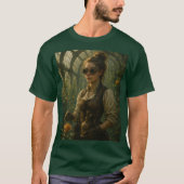 Steampunk Victorian Gardener Art Tシャツ (正面)