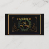 Steampunk Vintage Antique 名刺 (裏面)