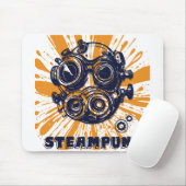 Steampunk Vintage Art – Elegant Mousepad マウスパッド (マウス)