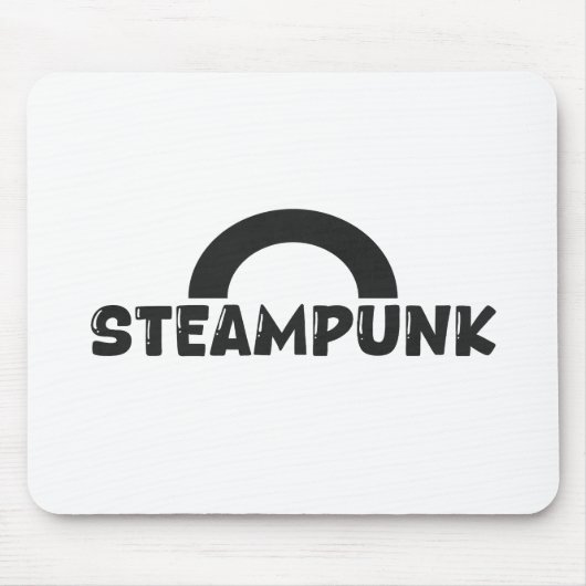 Steampunk Vintage Art – Elegant Mousepad マウスパッド (正面)