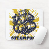 Steampunk Vintage Art - Mouse Pad マウスパッド (マウス)