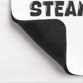 Steampunk Vintage Art – Typography Mousepad マウスパッド (コーナー)