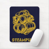 Steampunk Vintage Art – Vertical Mousepad マウスパッド (マウス)