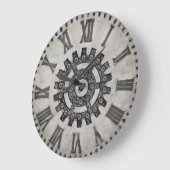 Steampunk Wall Clock ラージ壁時計 (傾斜)