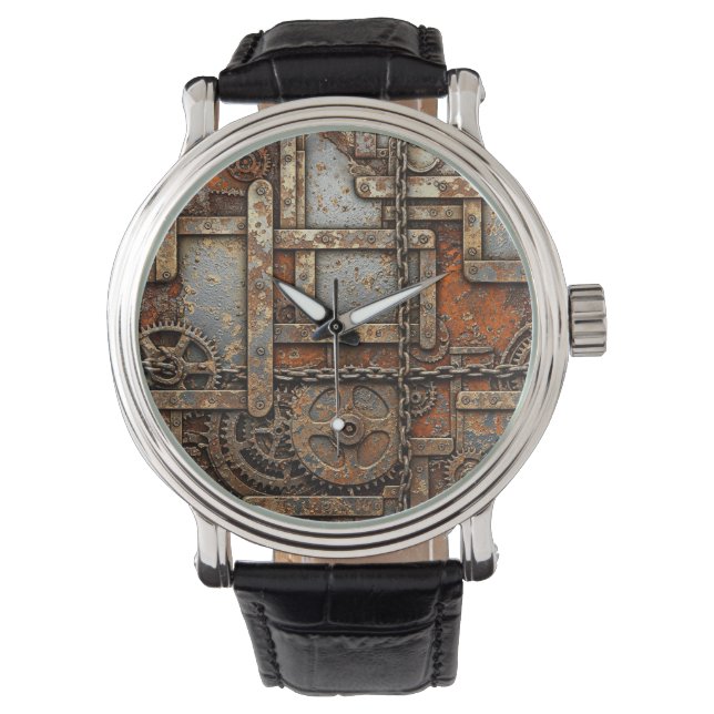 Steampunk Watch 腕時計 (正面)