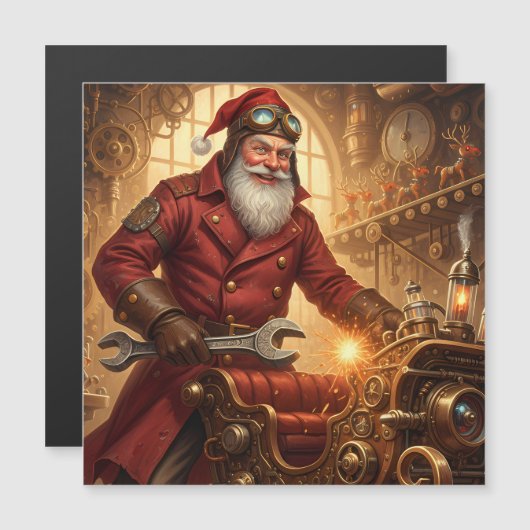  Steampunk Weihnachtsmann Werkstatt (正面/裏面)