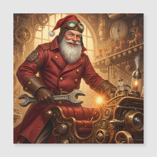  Steampunk Weihnachtsmann Werkstatt (正面)
