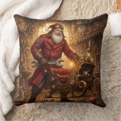 Steampunk Weihnachtsmann Werkstatt クッション (ブランケット)