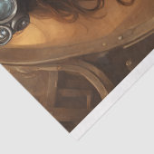 Steampunk Wild wild West Woman decoupage v2 薄葉紙 (詳細)