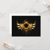 Steampunk wings カード (正面/裏面インサイチュ)