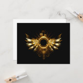 Steampunk wings カード (正面/裏面インサイチュ)