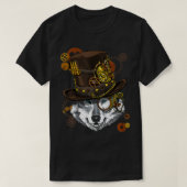 Steampunk Wolf Steampunk Lovers Tシャツ (デザイン正面)
