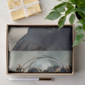 Steampunk Woman Decoupage v4 薄葉紙 (ギフト)