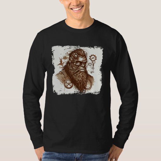 Steampunk Yeti Tシャツ (正面)