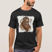 Steampunk Yeti Tシャツ (正面)