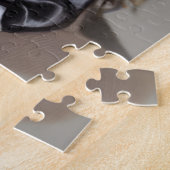 Steampunk Yorkie Jigsaw Puzzle ジグソーパズル (側面)