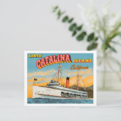 Steamship Catalinaポストカード ポストカード (スタンド正面)